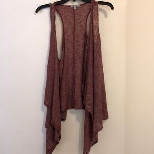 Charlotte Russe Open Front Top